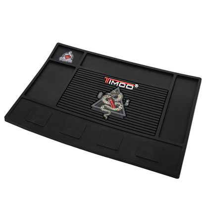 Tapete Magnetico Profesional para Barberia Antideslizante Clipper Maquina de Corte de Cabello Organizador de herramientas Resistente al calor  Timco TAP01