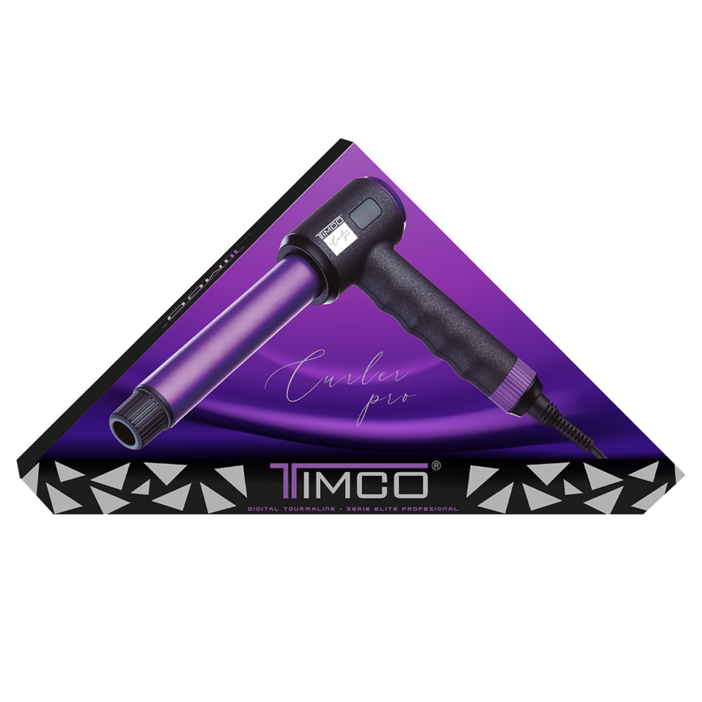 Ferro Rizador de Cabello Curler Pro 90 Grados Timco TCX-R