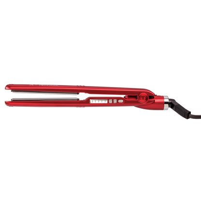 Plancha Alaciadora de Cabello Uso Profesional X-titanium Roja Timco TIT-230R