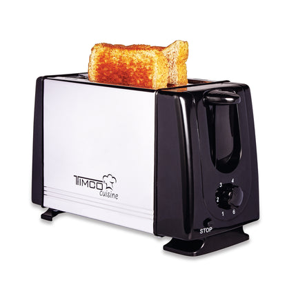 Tostador Eléctrico para Pan 2 Rebanadas Automático Acero Inoxidable Timco Tost288