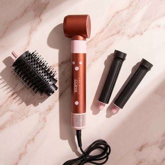 Cepillo Secadora TIMCO Styler PRO 3 en 1 Iónico Cerámico Seca Ondula y Estiliza AJ2642
