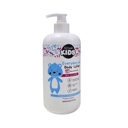 Loción Corporal Activee Kids 2 en 1  Humectante Infantil Protege del Sol Sin Parabenos ni Sulfatos