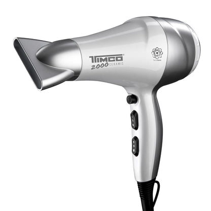 Secadora de Cabello Cerámica Iones con Difusor y Boquilla Timco SIN-2000