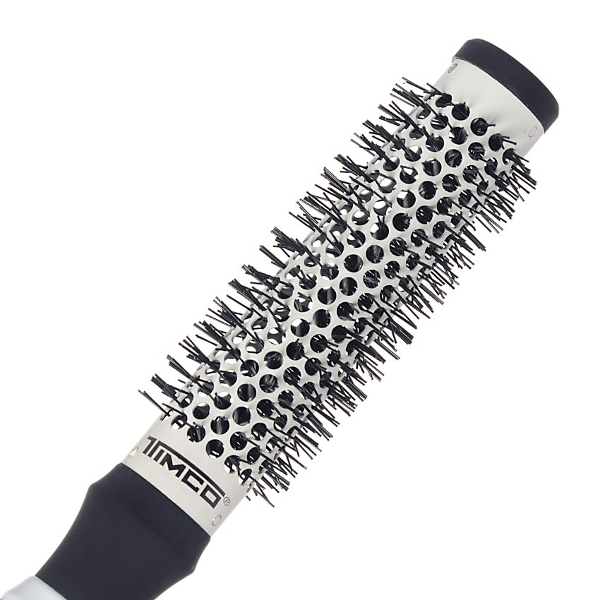 Cepillo de Cabello Térmico Redondo Ceramica 1" Uso Profesional Estetica Timco CCR-1