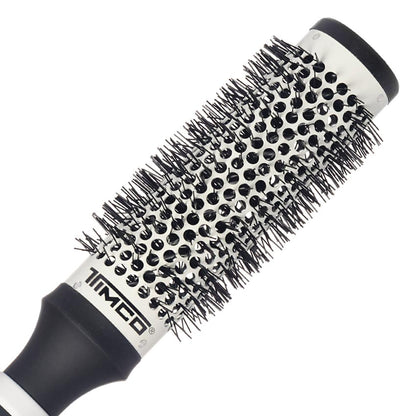 Cepillo de Cabello Térmico Redondo Ceramica 1 1/4" Uso Profesional Estetica Timco CCR-2