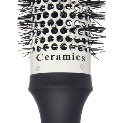 Cepillo de Cabello Térmico Redondo Ceramica 1 1/4" Uso Profesional Estetica Timco CCR-2