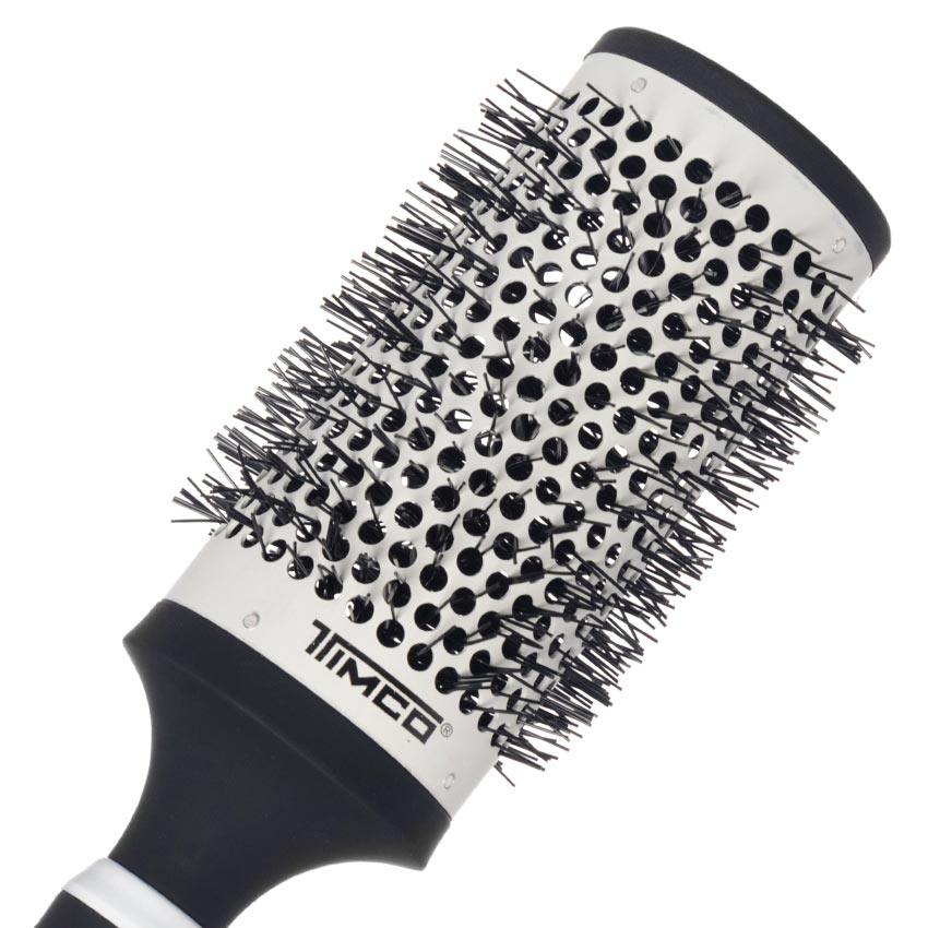Cepillo de Cabello Térmico Redondo Ceramica 2 1/2" Uso Profesional Estetica Timco CCR-4