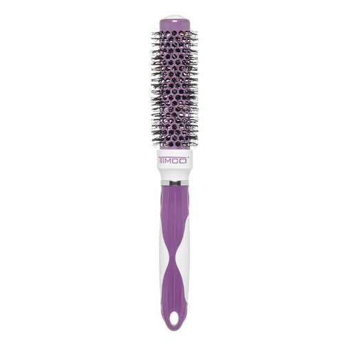 Cepillo de Cabello Térmico Redondo Ceramica Turmalina 1" Uso Profesional Estetica Timco CTM-1