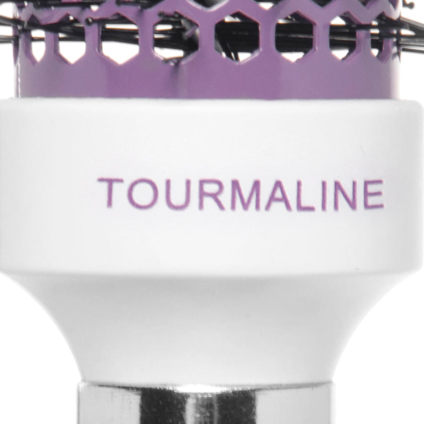 Cepillo de Cabello Térmico Redondo Ceramica Turmalina 1 1/4" Uso Profesional Estetica Timco CTM-2