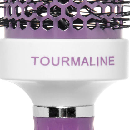 Cepillo de Cabello Térmico Redondo Ceramica Turmalina 1 1/2" Uso Profesional Estetica Timco CTM-3