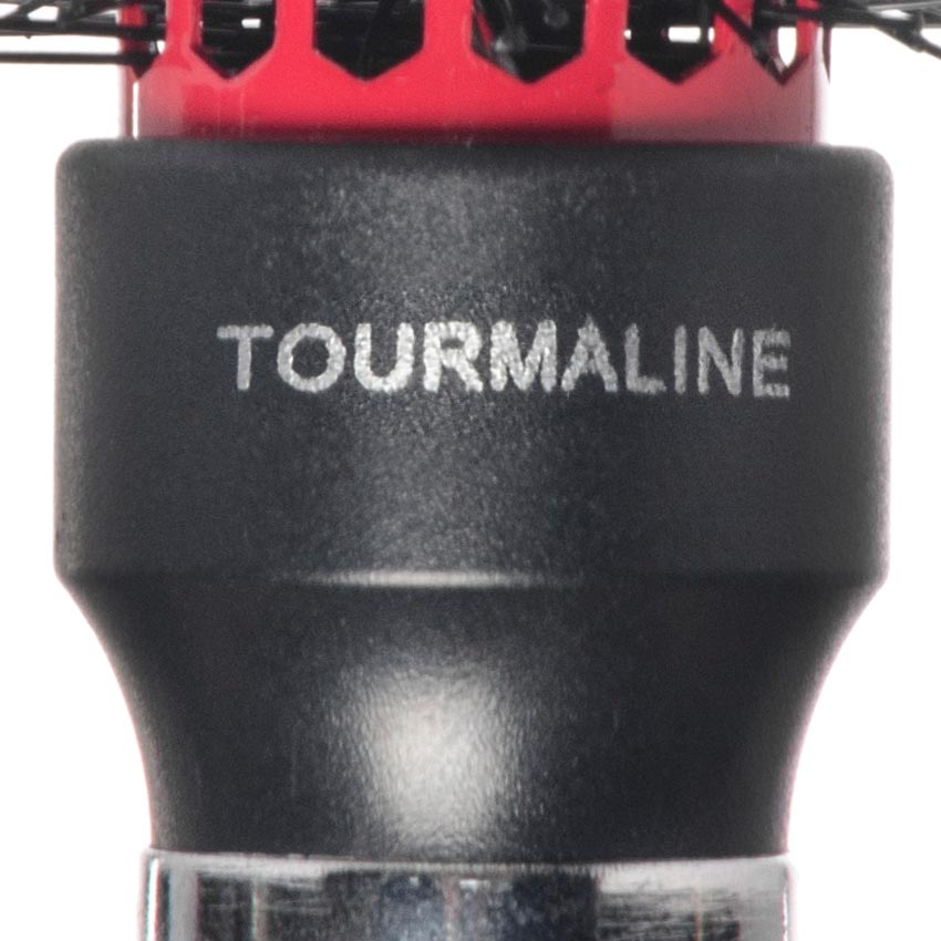 Cepillo de Cabello Térmico Redondo Ceramica Turmalina 1" Uso Profesional Timco CTR-1