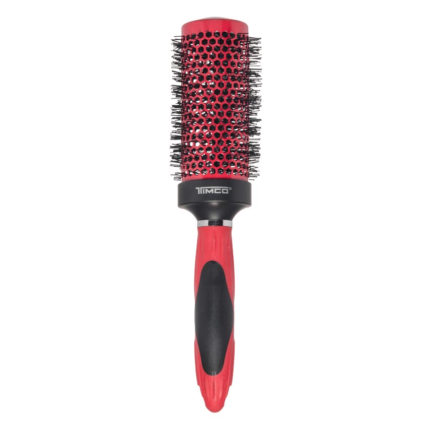 Cepillo de Cabello Térmico Redondo Ceramica Turmalina 2" Uso Profesional Timco CTR-3