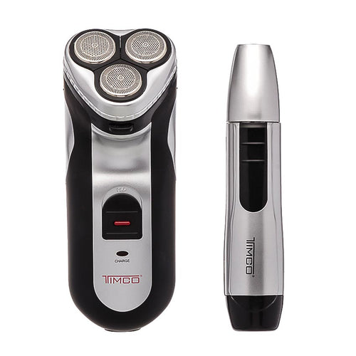Rasuradora Afeitadora Recargable Barba Corta patillas y Trimmer Rostro Nariz Oreja Timco BSK-9000