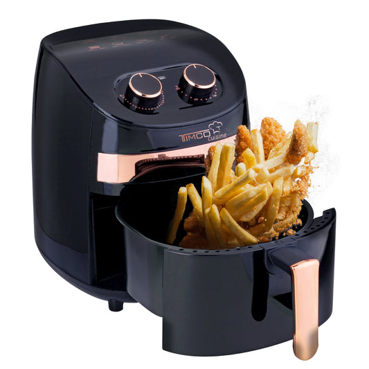 Freidora Eléctrica de Aire Capacidad 3.5 L Sin Aceite TurboAir Timco AF002