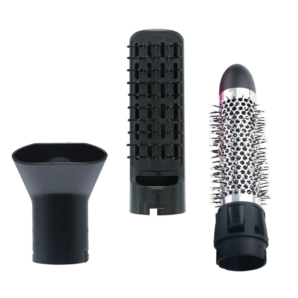Cepillo de Aire Electrico de Cabello 3 en 1 Cabezales Intercambiables Alisador Voluminizador Timco AJ-400B