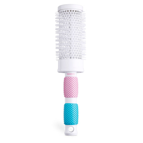 Cepillo de Cabello Redondo Aberturas con Mango Ergonómico Easy Brush Timco CG04