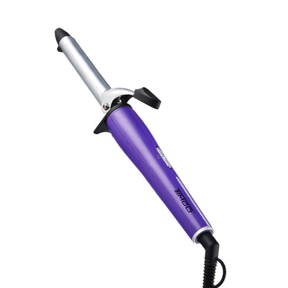 Kit Combo Secadora de Cabello y Tenaza Rizadora 19 mm Morado Timco COMTC1800TR21