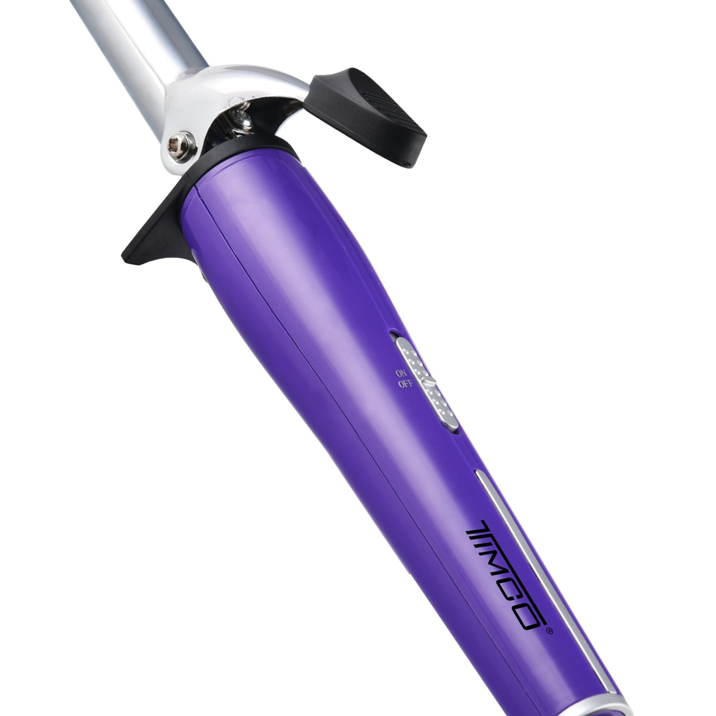 Kit Combo Secadora de Cabello y Tenaza Rizadora 19 mm Morado Timco COMTC1800TR21