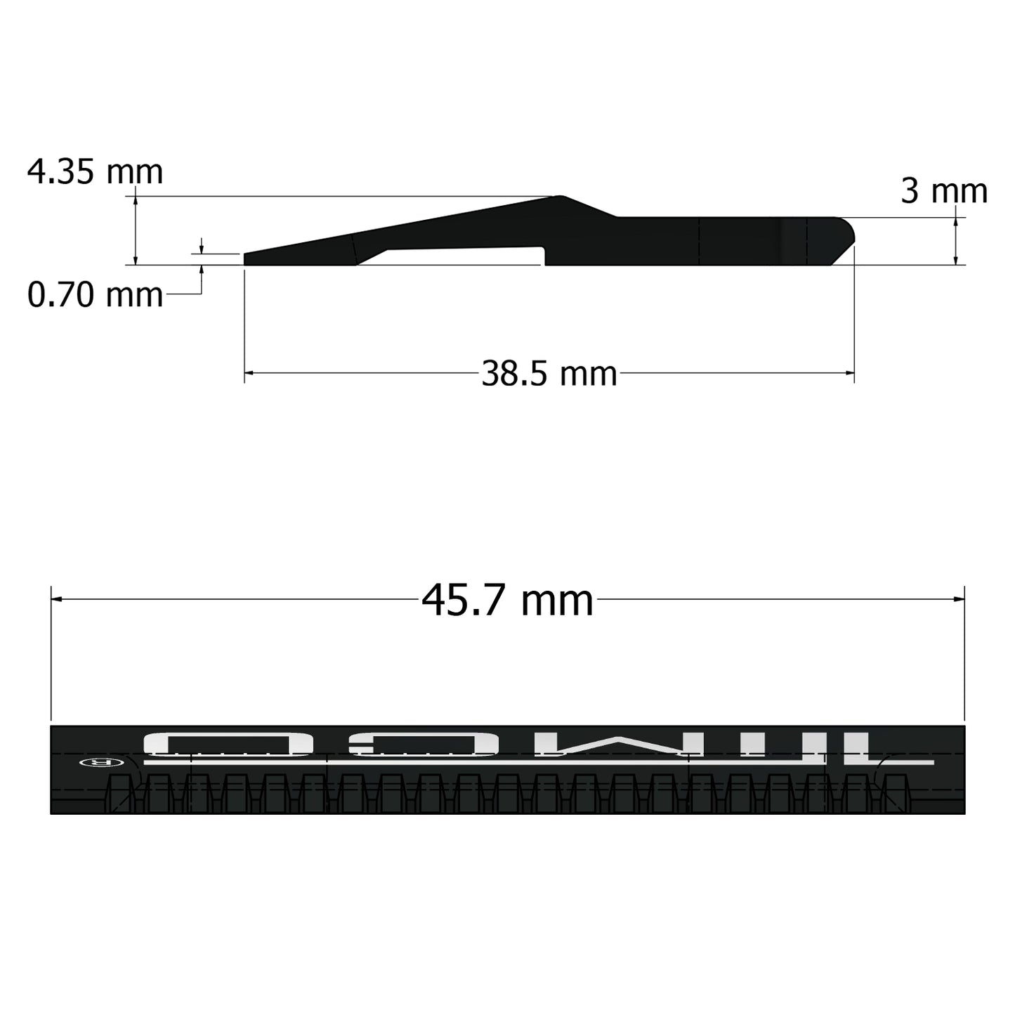 Cuchillas para Maquina de Corte Cabello Uso Profesional Timco CUCHU-HCDIM01