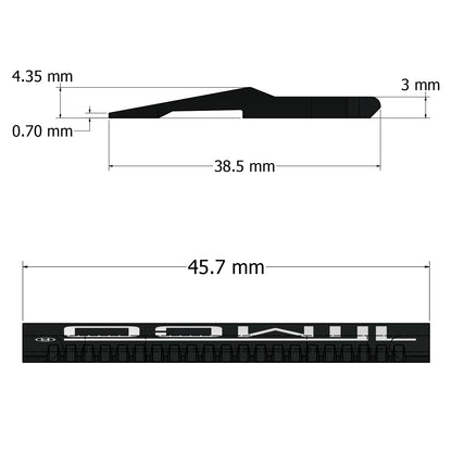 Cuchillas para Maquina de Corte Cabello Uso Profesional Timco CUCHU-HCDIM01