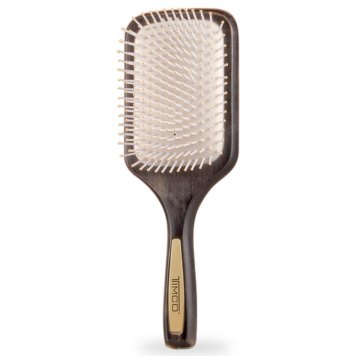 Cepillo de Cabello Acolchado Tipo Puercoespin Paleta Mango de Madera Timco CWB1005