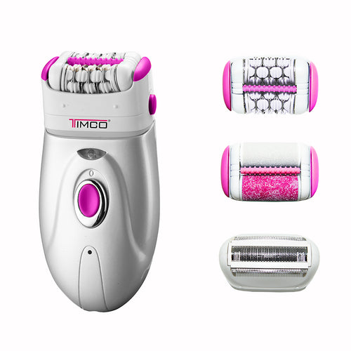 Depiladora Rasuradora Exfoliador Inalambrica Recargable 3 en 1 Timco DW-3619R