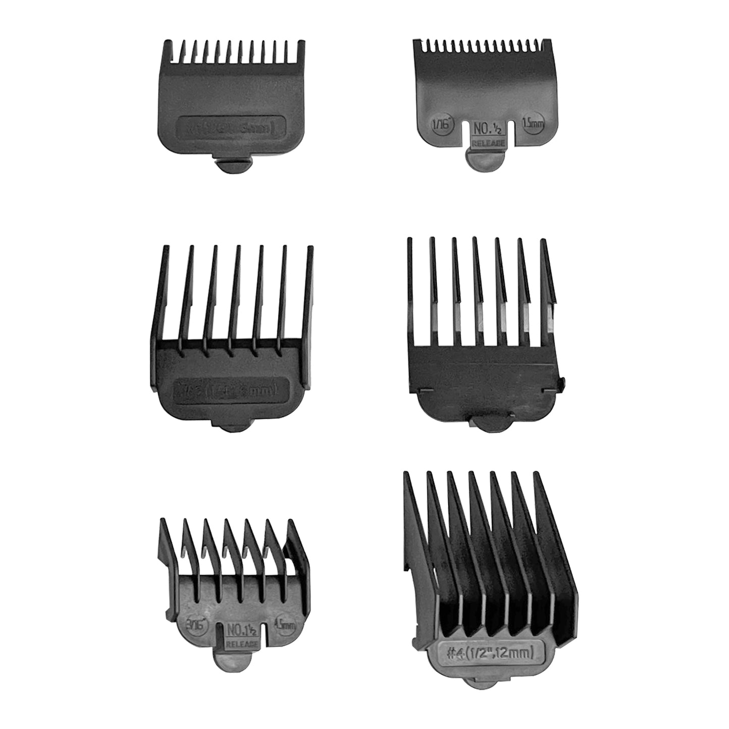 Maquina de Corte Cabello Barba Eléctrica Uso Profesional Clipper Motor Magnetico Peines Guia de Aumento Timco HC-222