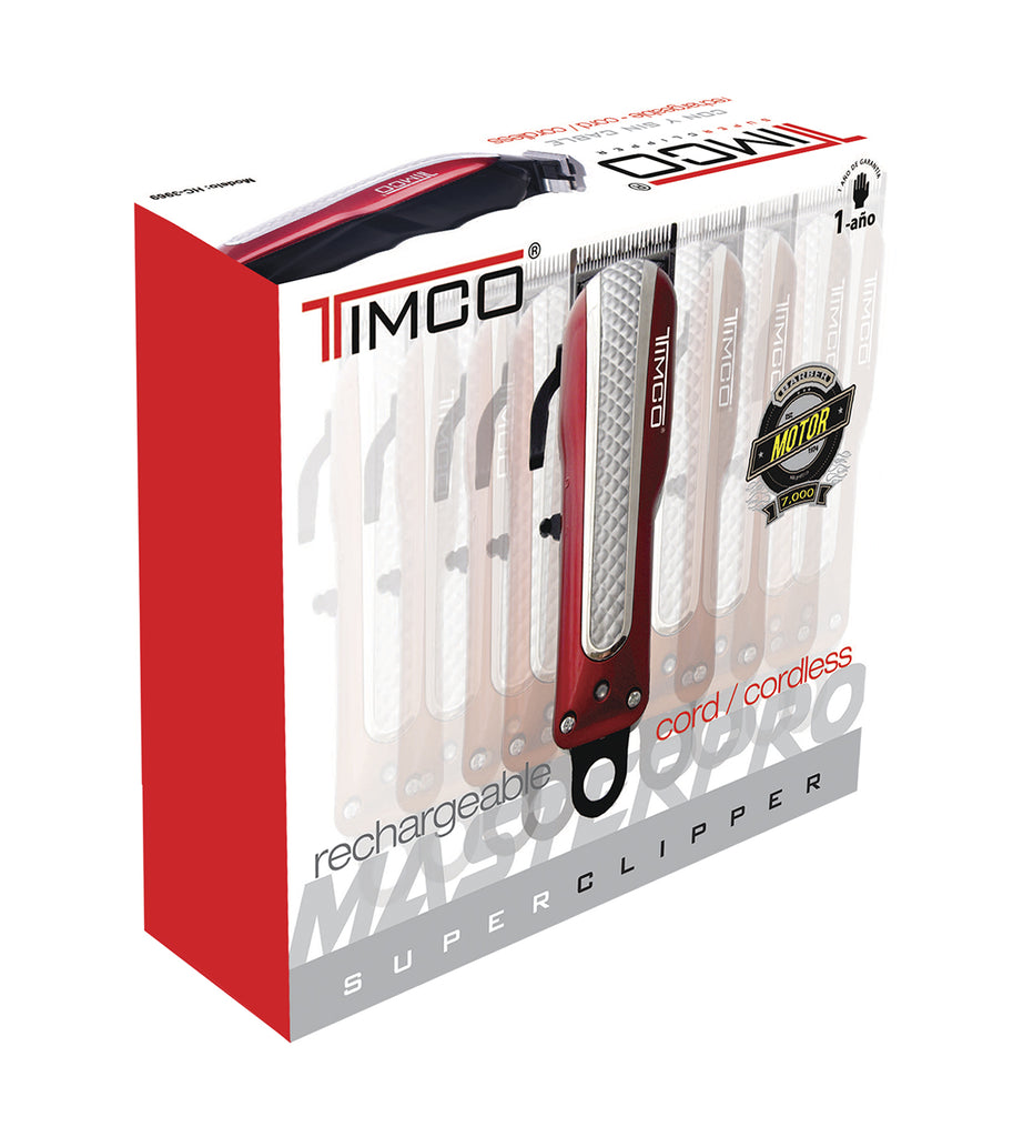 Maquina para cortar Cabello Profesional Inalambrica Timco Super Clipper HC 3969