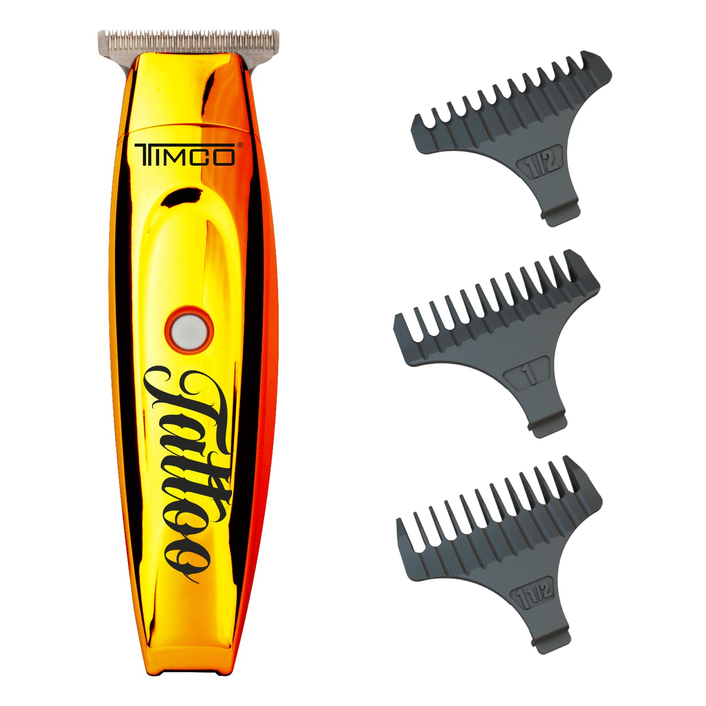 Terminadora Delineadora Inalambrica Tattoo Uso Profesional Peines Guía de Aumento Timco HC188D