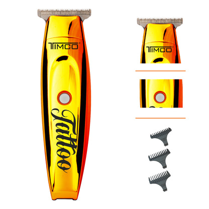 Terminadora Delineadora Inalambrica Tattoo Uso Profesional Peines Guía de Aumento Timco HC188D