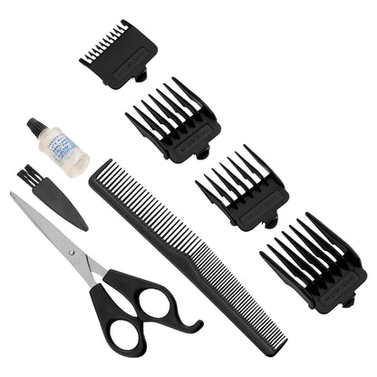 Maquina de Corte Cabello Barba Eléctrica Clipper con Estuche Peines Guia de Aumento Timco HC4911A