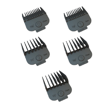 Maquina de Corte Cabello Barba Inalámbrica Uso Profesional Peines Guia de Aumento Timco HC80M