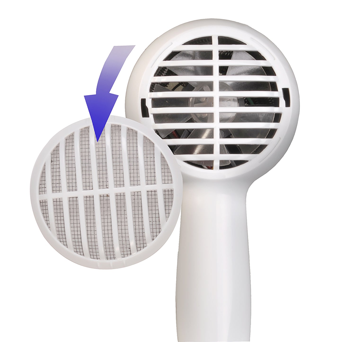 Secadora de Cabello Empotrable Pared Ideal Para Hotel Timco HS-1600