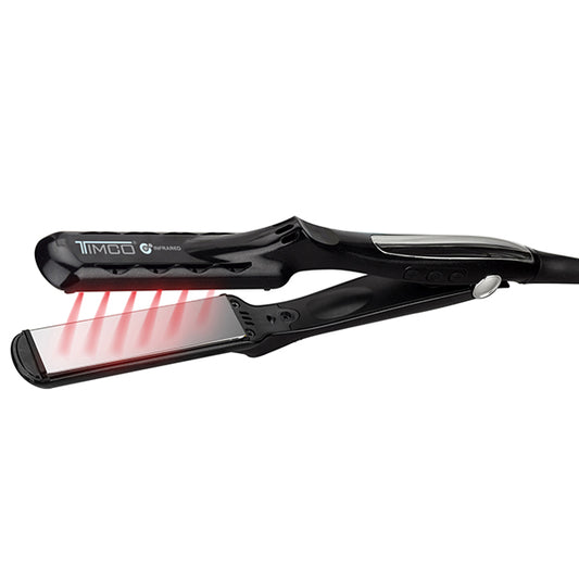 Plancha Alaciadora de Cabello Uso Profesional Infrared 4 en 1 Timco LM-125N