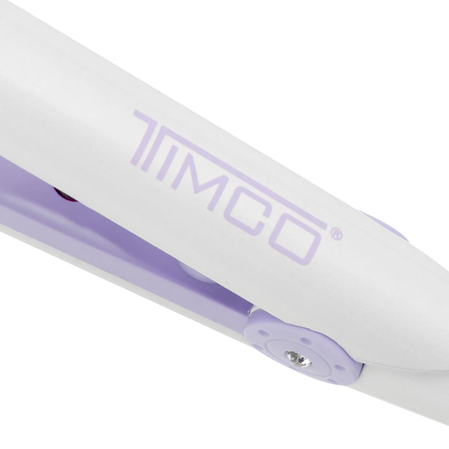 Plancha Alaciadora Mini de Cabello Ceramica Lila Timco MIN-T2M