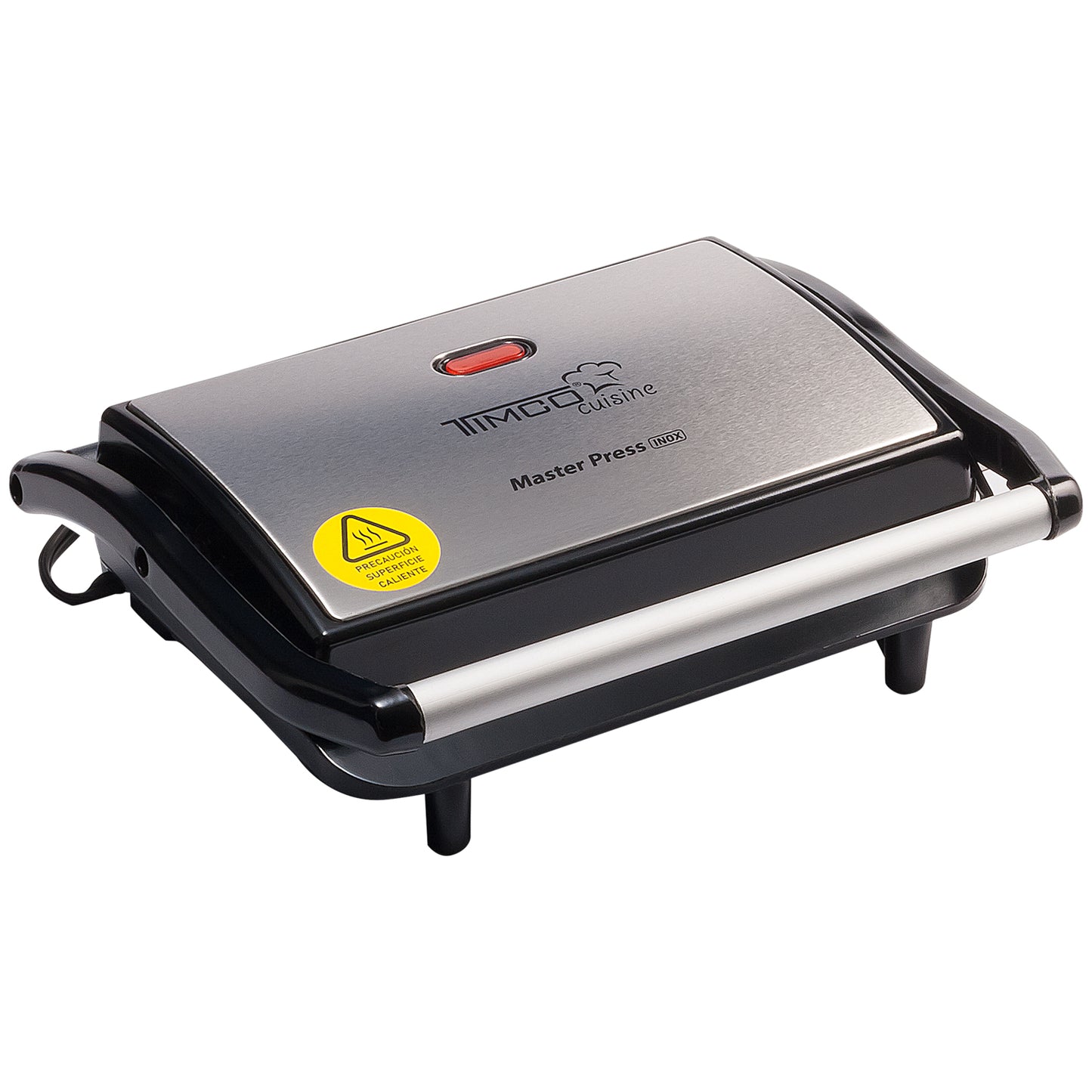 Parrilla Sandwichera Panini Pan Hamburguesa Sandwich Placa Antiadhente Timco PANINID045N