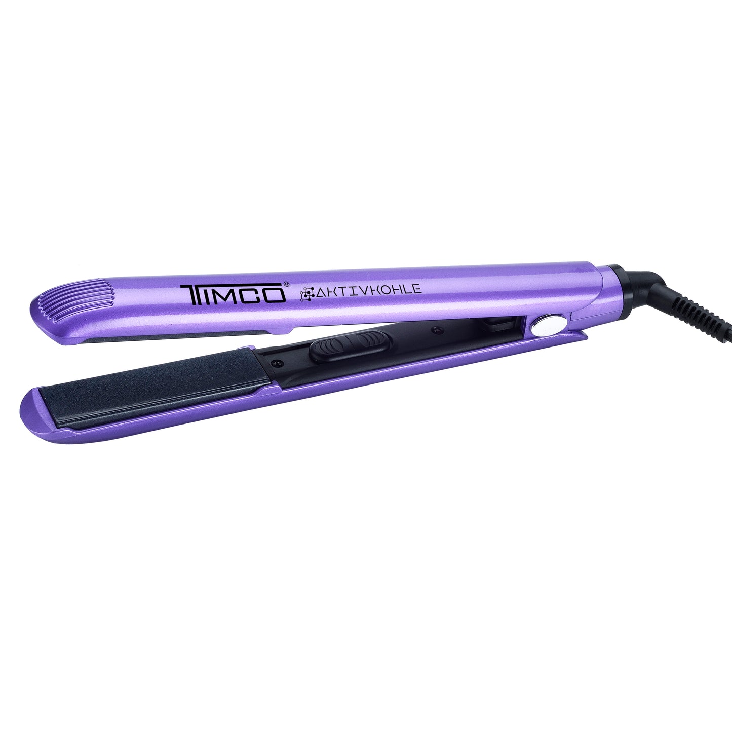 Plancha Alaciadora de Cabello Cerámica Carbon Activado Timco PK-M