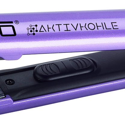 Plancha Alaciadora de Cabello Cerámica Carbon Activado Timco PK-M