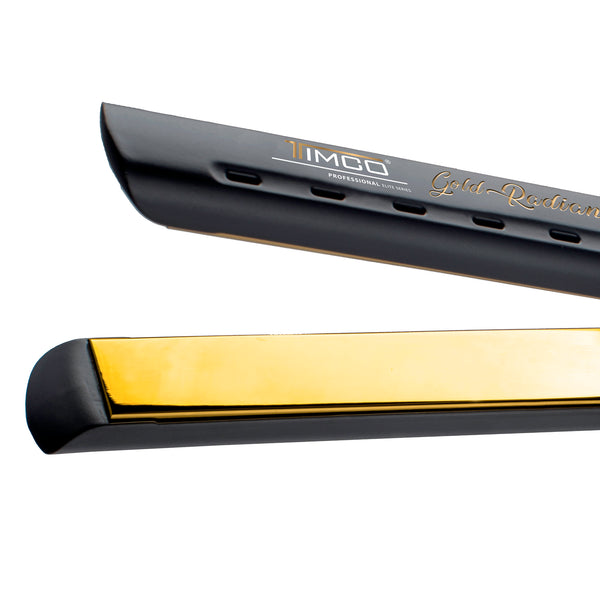 Plancha Alaciadora de Cabello Humedo o Seco WET&DRY Gold Radiance Timco PWDN
