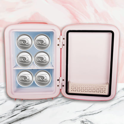 Mini Refrigerador Portatil 4 L Enfria y Mantiene Calor Ideal para Skincare Timco REMIN4LA1