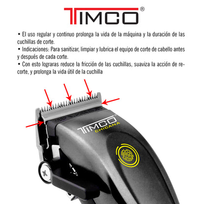 Spray Lubricante Multibeneficios 4 en 1 Desinfectante Limpiador Antioxidante Timco SPR-G
