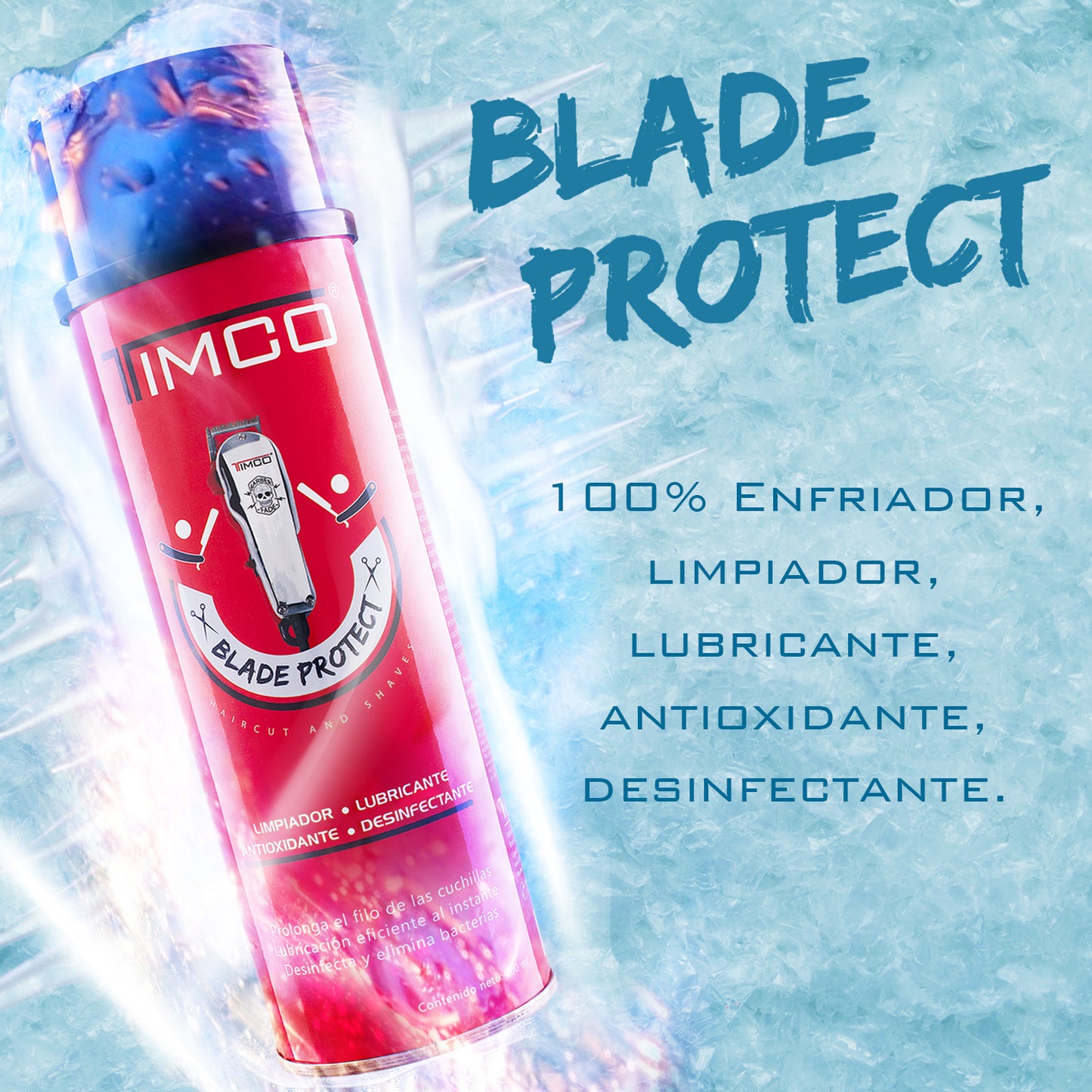 Spray Lubricante Multibeneficios 4 en 1 Desinfectante Limpiador Antioxidante Timco SPR-G