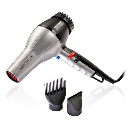 Secadora de Cabello Profesional Tourmaline con 2 Boquillas Timco TCS-2000