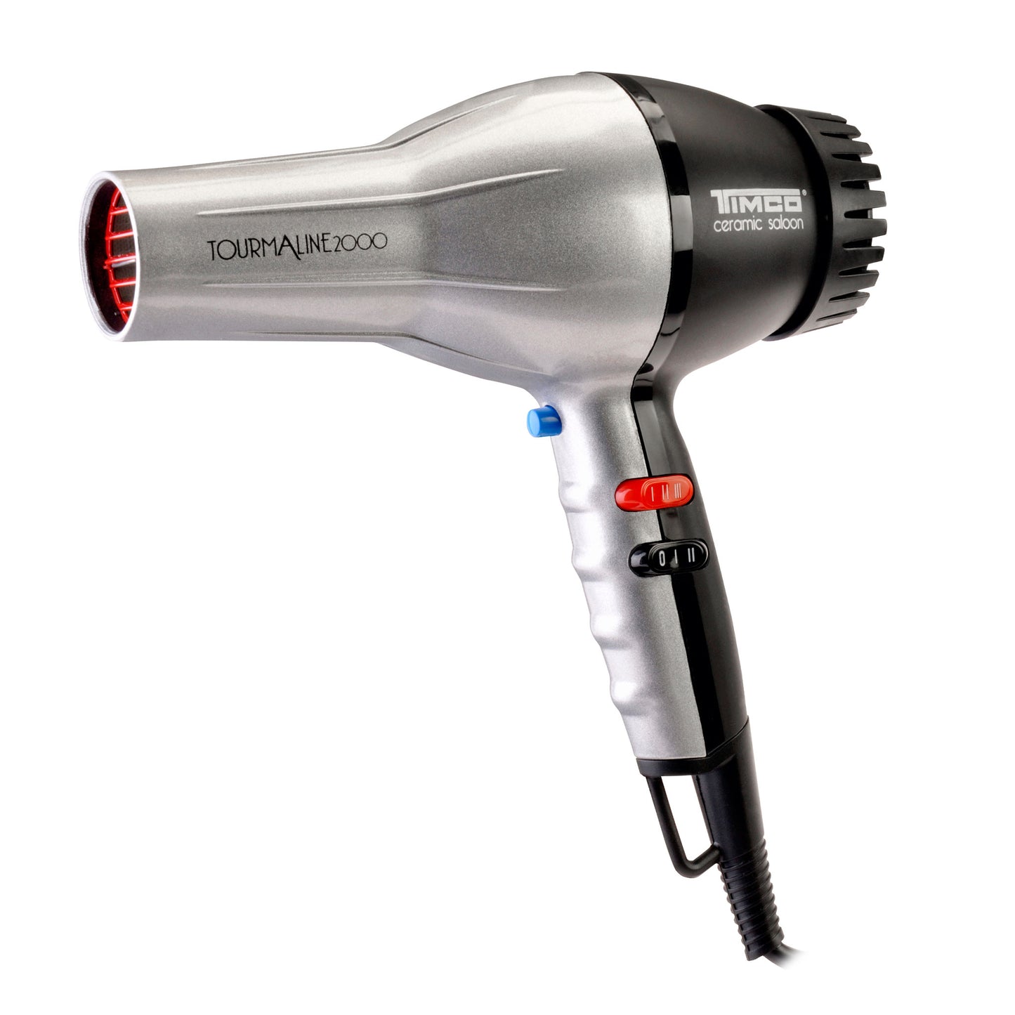 Secadora de Cabello Profesional Tourmaline con 2 Boquillas Timco TCS-2000