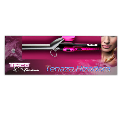 Tenaza Rizadora de Cabello X-Titanium Uso Profesional 33 mm Timco TCX-33