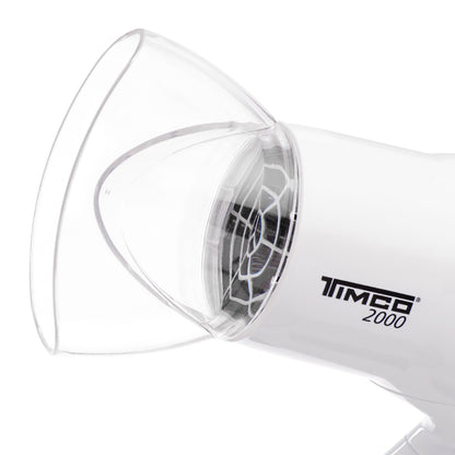 Secadora de Cabello Plegable Portatil Ideal para Viaje 1 Boquilla Timco TRA-2000