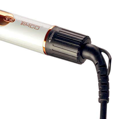 Tenaza Rizadora Extra Larga de Cabello 22 cm Gold Radiance 19 mm Timco TRX-19