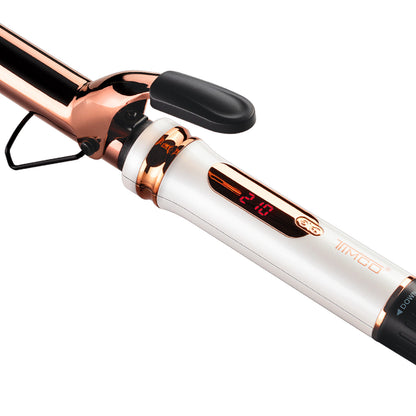 Tenaza Rizadora Extra Larga de Cabello 22 cm Gold Radiance 25 mm Timco TRX-25