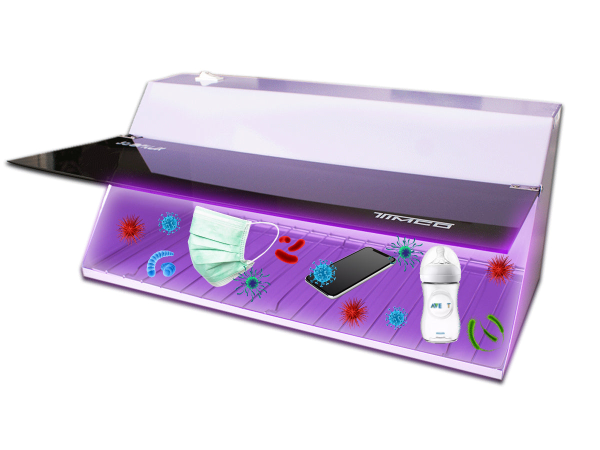 Esterilizador Luz Ultravioleta Lampara UV Elimina Bacterias Spa Barberia Estetica Timco EST